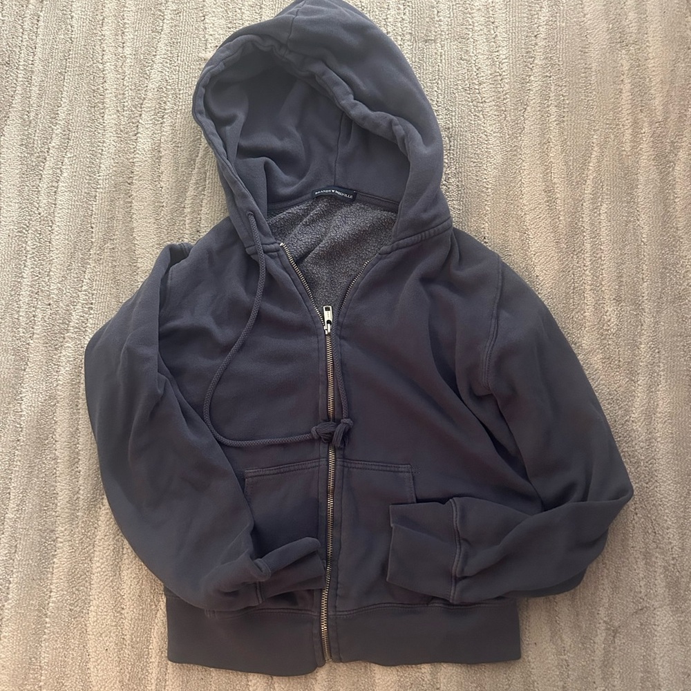 Brandy Melville zip up hoodie